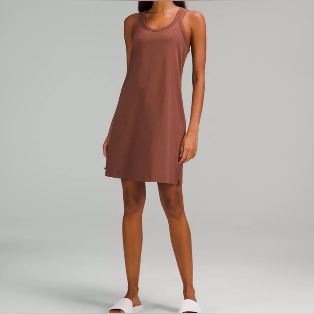 Lululemon Athletica Brown Midi Dress
